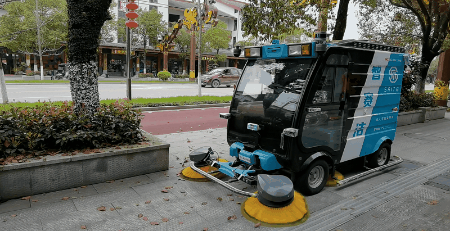 無人駕駛清掃車
